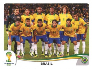 Wird Brasilien Fußball- und Panini-Weltmeister? (Foto: Panini)